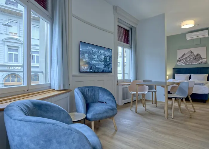 Апартаменти Bank House L 103 - Griwa Rent Інтерлакен